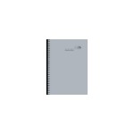 SIMPLEX Wochenagenda 2026, silber-grau, 169 x 240 mm,1W/2S