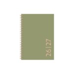 Simplex Colors Weekly A6 2026/2027, Vert olive