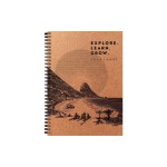 Simplex Emploi du temps scolaire Recycling-Leather Weekly A5 2026/2027, Explore