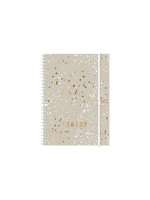 Simplex Schüleragenda Emotions  A5 Touch, 1 Woche auf 2 pages, 17 Mt., Confetti