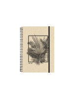 Simplex Schüleragenda Graspapier weekly A5, 1 Woche auf 2 pages, 12 Mt. Frame