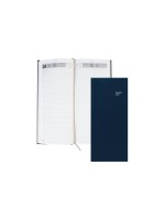 Simplex Agenda commercial Format long 2027 1T/1 S, 13.5 x 31.5 cm, bleu