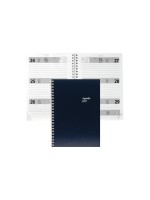 Simplex Agenda commercial 2027 1 W/2S, A5, bleu