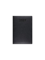 Simplex Agenda journalier 2027 1T/1S, 148 x 208 mm, noir