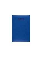 Simplex Agenda journalier Simply Flex 2027 1T/1S, 148 x 208 mm, bleu