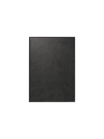 Simplex Agenda hebdomadaire Plan de studio Roma 1 W/2 S, 170 x 240 mm, noir