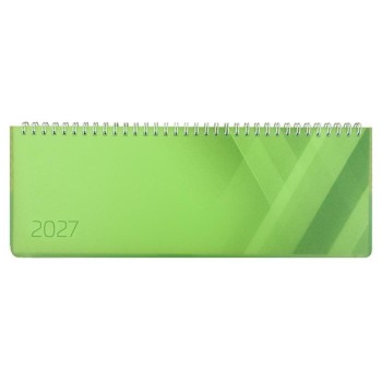 Simplex Pultkalender Colors 2027, grün, 1 Woche/2 Seiten, 290x105mm Simplex Pultkalender Colors 2027, grün, 1 Woche/2 Seiten, 290x105mm