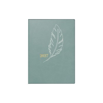 Simplex Wochenagenda Linea 2027, 1 Woche / 2 Seiten, 100x140mm, rose
