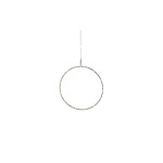 Sirius Suspension de fenêtre Liva Cercle, argent, Ø 20 cm