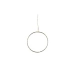 Sirius Suspension de fenêtre Liva Cercle, argent, Ø 25 cm