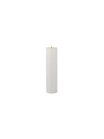 Sirius Bougie LED Silence, Ø 7.5 x 30 cm, Blanc, Rechargeable