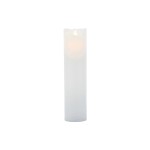 Sirius LED-Kerze Sara, white, 7.5 x 25 cm (DxH), aufladbar