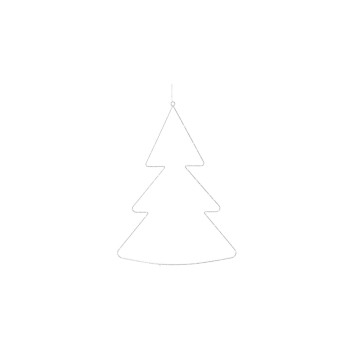 Sirius Suspension de fenêtre Liva Tannebaum, Blanc, 70 cm