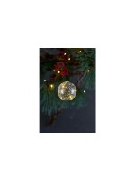 Sirius LED Weihnachtskugel Romantic Kugel, indoor, 8x LED, bedienbar m. Fernbedienung