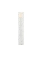 Sirius Bougie LED Calendrier de l'Avent Sara, Ø 4.8 x 29 cm, Blanc