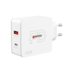 SKROSS Netzteil Multipower 2 Pro+, EU, USB-C / USB-A, Weiss