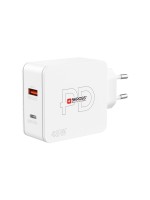 SKROSS Netzteil Multipower 2 Pro+, EU, USB-C / USB-A, Weiss