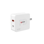 SKROSS power supply Multipower 2 Pro+, US, USB-C / USB-A, white