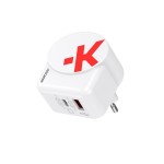 SKROSS Chargeur mural USB Chargeur USB Euro AC45PD