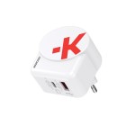 SKROSS Euro USB Charger, AC65PD