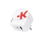 SKROSS Chargeur mural USB Chargeur USB Euro AC65PD