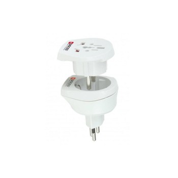 SKROSS Reiseadapter World to Switzerland,, combo, white,