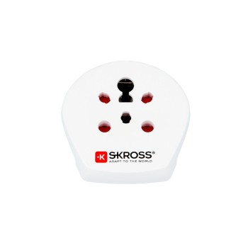 SKROSS Country-Reiseadapter, India, Israel, Danmark to Europe SKROSS Country-Reiseadapter, India, Israel, Danmark to Europe
