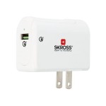 SKROSS Bloc d'alimentation de voyage US USB Quick Charger 3.0 500 mA, 5 - 12 V