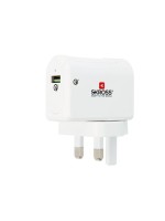 SKROSS Bloc d'alimentation de voyage UK USB Quick Charger 3.0 500 mA, 5 - 12 V