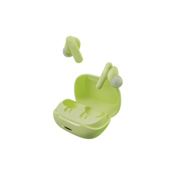 Skullcandy Smokin Buds, TW In-Ear Kopfh., Grün, IPX4, bis 20 Stunden Gesamtlaufzeit