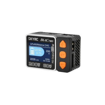 SKYRC Chargeur B6AC Neo 60W AC, 200W DC, 1-6S SKYRC Chargeur B6AC Neo 60W AC, 200W DC, 1-6S