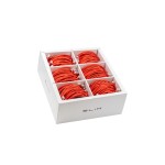 SLIM Câble patch slim RJ-45, Cat 6A, U/FTP, 1.5 m, Rouge, 60-Pack