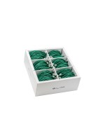 SLIM Câble patch slim RJ-45, Cat 6A, U/FTP, 1 m, Vert, paquet de 90
