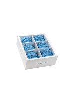 SLIM Câble patch slim RJ-45, Cat 6A, U/FTP, 2 m, Bleu, 60-Pack