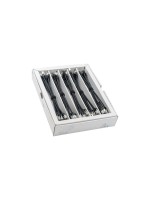 SLIM Câble patch slim RJ-45, Cat 6A, U/FTP, 0.25 m, Noir, 50-Pack