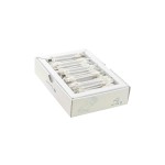SLIM Câble patch slim RJ-45, Cat 6A, U/FTP, 0.1 m, Blanc, 50-Pack