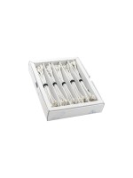 SLIM Câble patch slim RJ-45, Cat 6A, U/FTP, 0.25 m, Blanc, 50-Pack