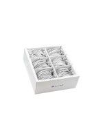 SLIM Patchkabel: 1m, weiss, 90-Pack, Cat.6A, U/FTP, LSOH, Klinke nicht brechbar