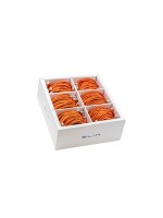 SLIM Câble patch slim RJ-45, Cat 6A, U/FTP, 2 m, Orange