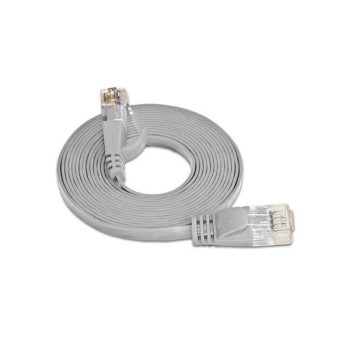 Wirewin Slim Patchkabel: UTP, 0.10m, grau, Cat.6, AWG36, Klinkenschutz, Längenaufdruck Wirewin Slim Patchkabel: UTP, 0.10m, grau, Cat.6, AWG36, Klinkenschutz, Längenaufdruck