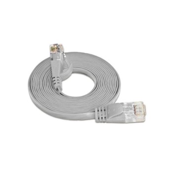 Wirewin Slim Patchkabel: UTP, 0.25m, grau, Cat.6, AWG36, Klinkenschutz, Längenaufdruck Wirewin Slim Patchkabel: UTP, 0.25m, grau, Cat.6, AWG36, Klinkenschutz, Längenaufdruck