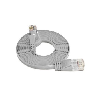 Wirewin Slim Patchkabel: UTP, 0.75m, grau, Cat.6, AWG36, Klinkenschutz, Längenaufdruck Wirewin Slim Patchkabel: UTP, 0.75m, grau, Cat.6, AWG36, Klinkenschutz, Längenaufdruck