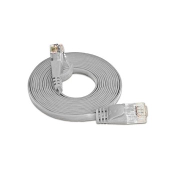 Wirewin Slim Patchkabel: UTP, 7.5m, grau, Cat.6, AWG36, Klinkenschutz, Längenaufdruck Wirewin Slim Patchkabel: UTP, 7.5m, grau, Cat.6, AWG36, Klinkenschutz, Längenaufdruck