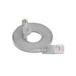 Wirewin Slim Patch cable: UTP, 20m, grey, Cat.6, AWG36, Klinkenschutz, Längenaufdruck