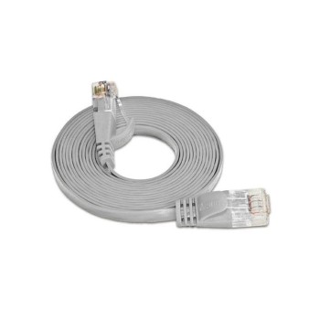 Wirewin Slim Patchkabel: UTP, 25m, grau, Cat.6, AWG36, Klinkenschutz, Längenaufdruck Wirewin Slim Patchkabel: UTP, 25m, grau, Cat.6, AWG36, Klinkenschutz, Längenaufdruck