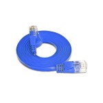 Wirewin Slim Patchkabel: UTP, 25m, blau, Cat.6, AWG36, Klinkenschutz, Längenaufdruck