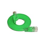 Wirewin Slim Câble patch: UTP, 0.25m, vert, Cat.6, AWG36, Klinkenschutz, Längenaufdruck