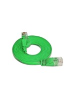 Wirewin Slim Câble patch: UTP, 0.75m, vert, Cat.6, AWG36, Klinkenschutz, Längenaufdruck