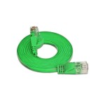 Wirewin Slim Patch cable: UTP, 2m, grün, Cat.6, AWG36, Klinkenschutz, Längenaufdruck