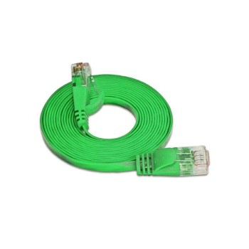 Wirewin Slim Patchkabel: UTP, 2m, grün, Cat.6, AWG36, Klinkenschutz, Längenaufdruck Wirewin Slim Patchkabel: UTP, 2m, grün, Cat.6, AWG36, Klinkenschutz, Längenaufdruck